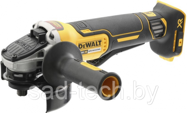 DeWALT DCG406N Углошлифмашина аккумуляторная бесщеточная 18 В XR 125мм, без батареи и ЗУ - фото 1 - id-p87524565