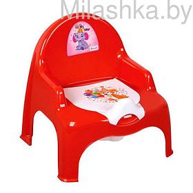 DUNYA Детский горшок-кресло 11102 Красный