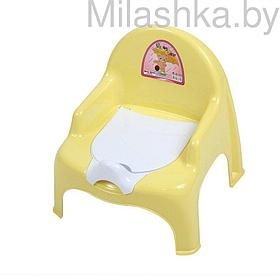 DUNYA Детский горшок-кресло 11102  Желтый