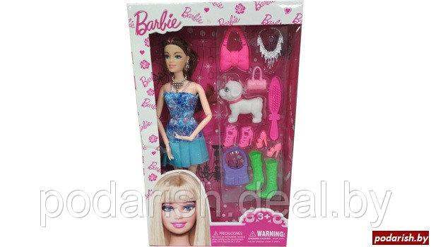 Кукла Barbie Барби с аксессуарами и щенком - фото 1 - id-p87589880