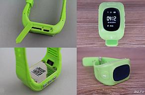 Детские умные часы телефон Smart Baby Watch Q50 салатовый, фото 3