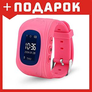 Детские умные часы телефон Smart Baby Watch Q50 розовый, фото 2