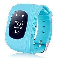 Умные (смарт) часы с GPS для детей Wonlex Q50 голубой, фото 3