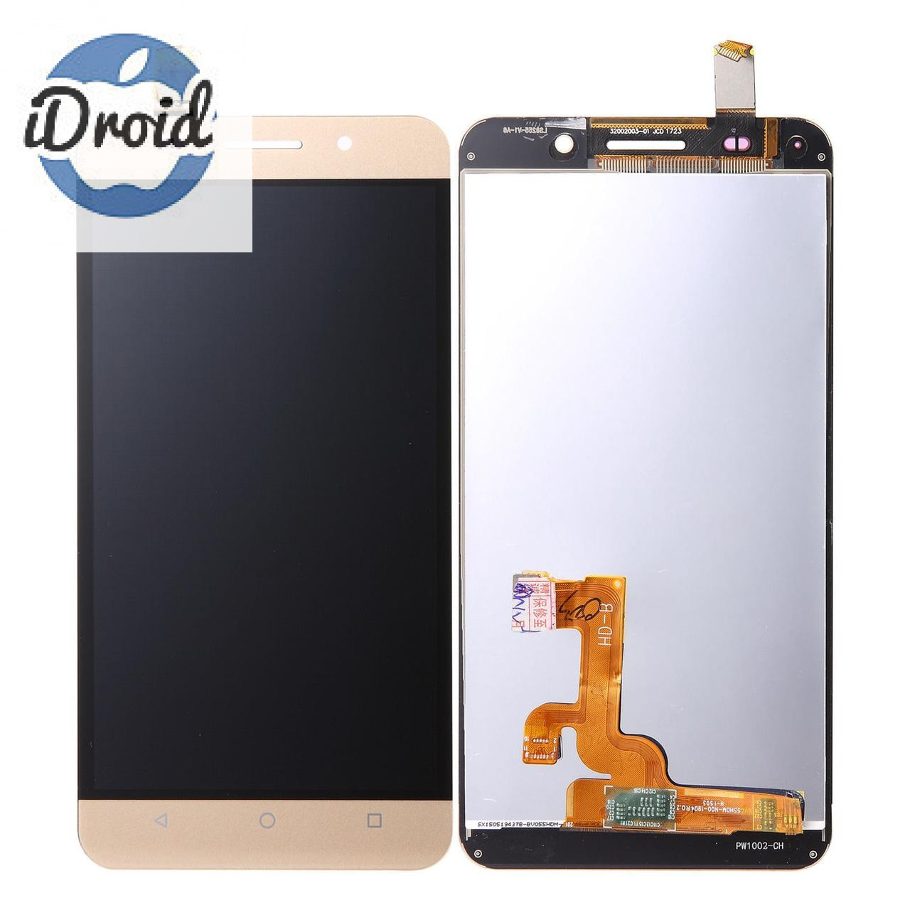 Дисплей (экран) Huawei Honor 4X (CHE2-L11, G play) с тачскрином, золотого цвета