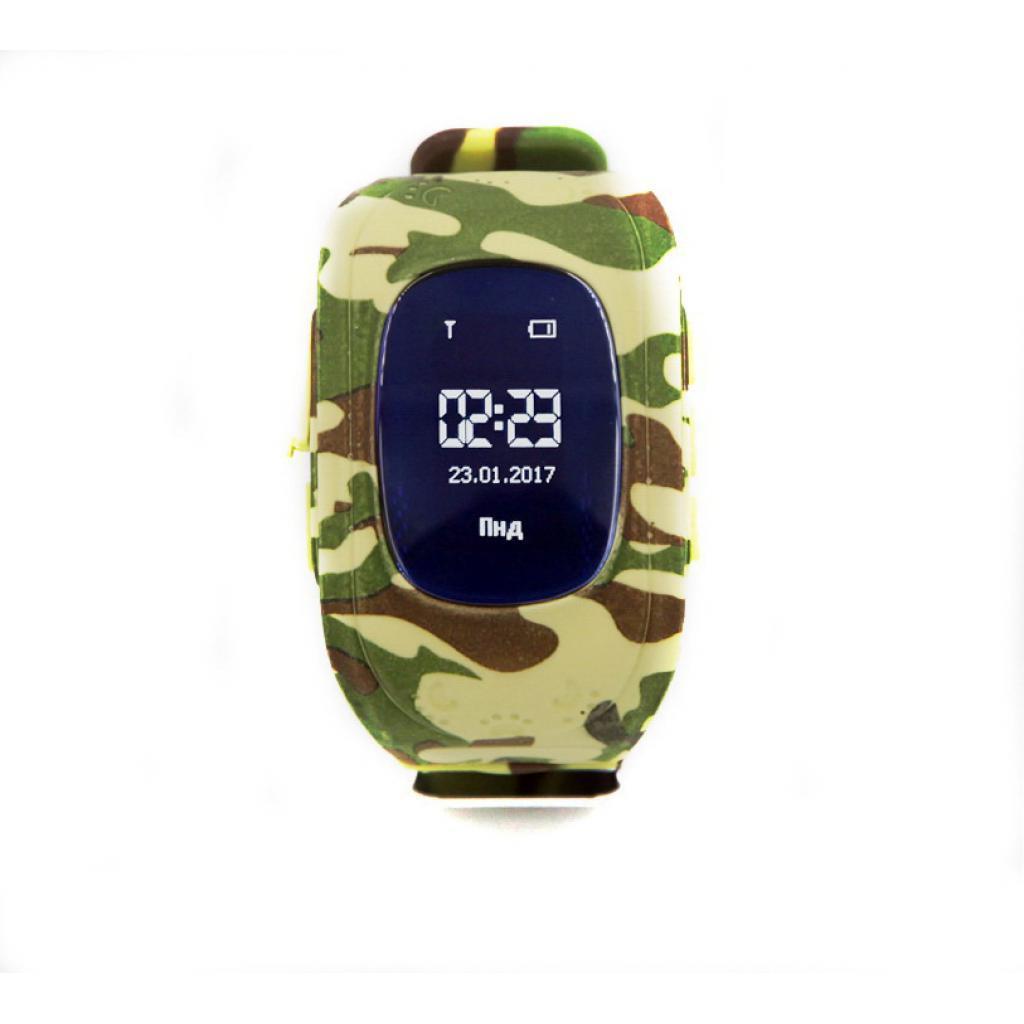 Умные (смарт) часы с GPS для детей Wonlex Q50 хаки - фото 3 - id-p87591302