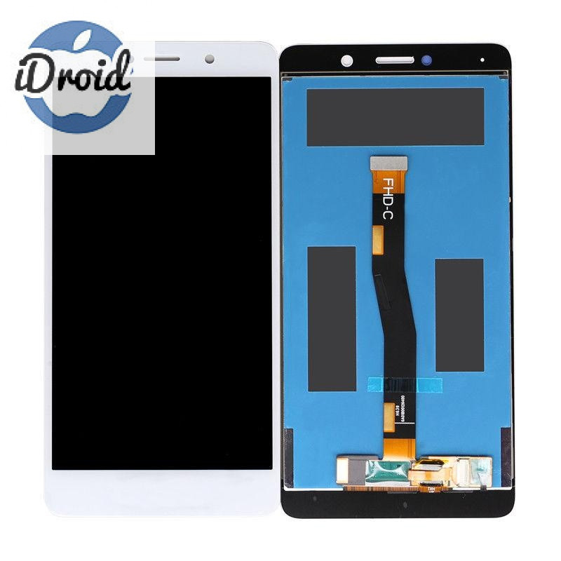 Дисплей (экран) Huawei Honor 6X (BLN-L21) с тачскрином, белый