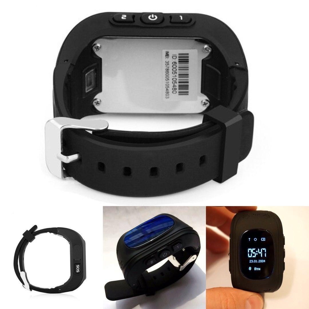 Умные (смарт) часы с GPS для детей Wonlex Q50 черный - фото 3 - id-p87595176