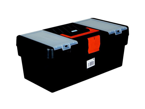 Ящик для инструмента пластмассовый Basic Line 40x21,7x16,6см (с лотком) (TAYG) (112553), фото 2