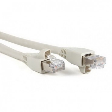 Патч-корд литой UTP Кат.5е 15м серый (К-09115) сетевой кабель - фото 1 - id-p87647100