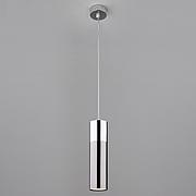 Светодиодный подвесной светильник 50135/1 LED хром/черный жемчуг Double Topper Eurosvet