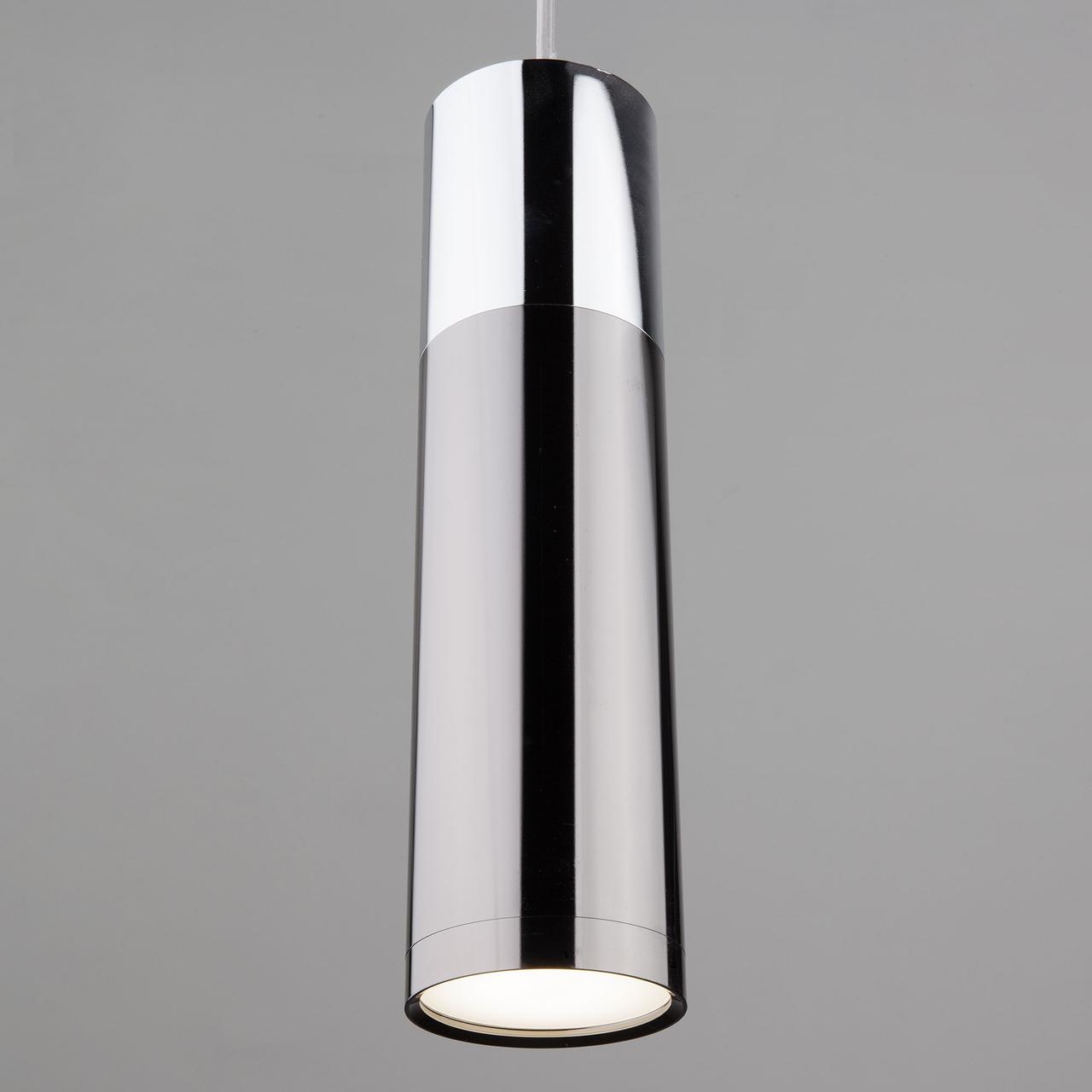 Светодиодный подвесной светильник 50135/1 LED хром/черный жемчуг Double Topper Eurosvet - фото 3 - id-p87673448