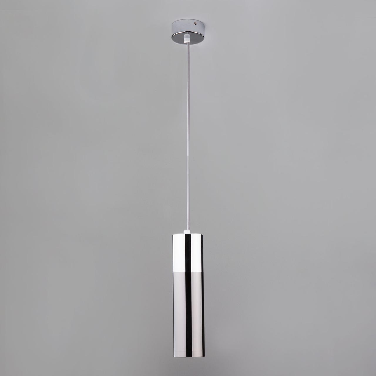 Светодиодный подвесной светильник 50135/1 LED хром/черный жемчуг Double Topper Eurosvet - фото 2 - id-p87673448