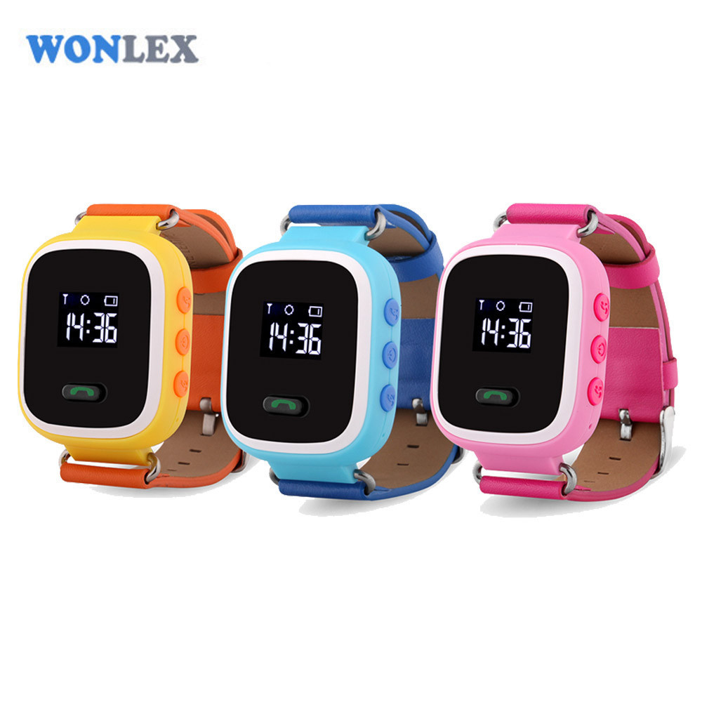 Детские смарт часы Wonlex Q60 желтый - фото 2 - id-p87674184