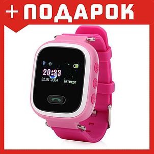 Умные (смарт) часы с GPS для детей Wonlex Q60 розовый, фото 2