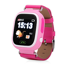 Детские умные часы с GPS Wonlex Q80 розовый, фото 3