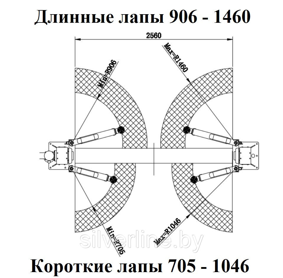 Подъемник двухстоечный Trommelberg ECO1140 - фото 3 - id-p50134003