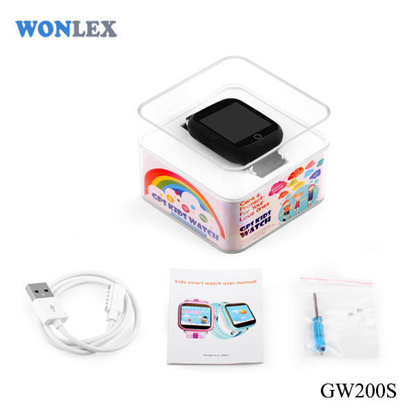 Умные (смарт) часы с GPS для детей Wonlex Q90 розовый - фото 3 - id-p87707549