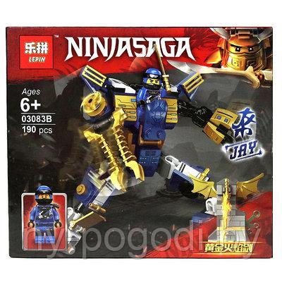 Конструктор ниндзяго  03083B" робот Джея" аналог lego ninjago