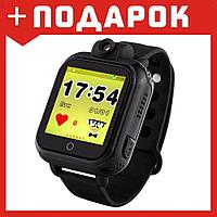 Умные (смарт) часы с GPS для детей Wonlex Q100 черный