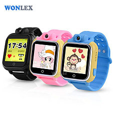 Детские смарт часы Wonlex Q100 голубой, фото 2
