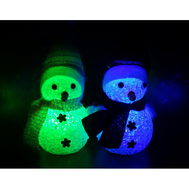 Снеговик светящийся LED 14 см VT18-21142 - фото 3 - id-p87712130