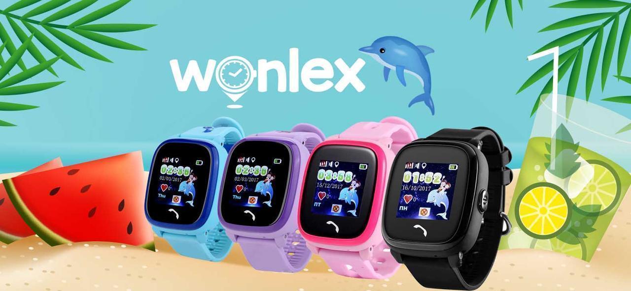 Детские умные часы с GPS Wonlex GW400S Водонепроницаемые (голубой) - фото 8 - id-p87715006