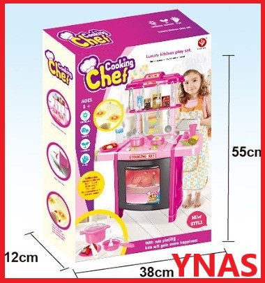 Детская игровая кухня Cooking Chef 922-15 со звуком и светом