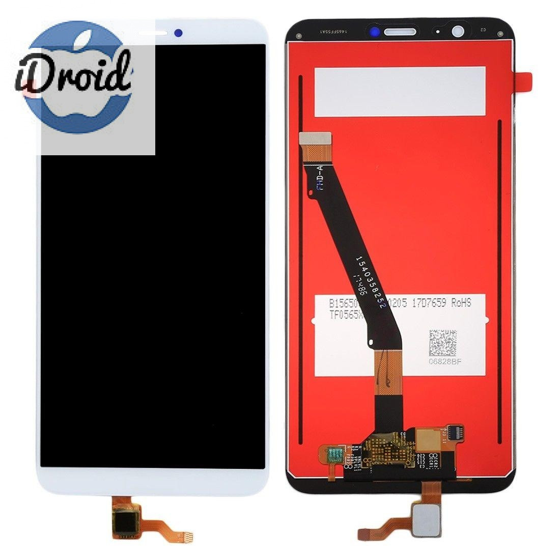 Дисплей (экран) Huawei P Smart 2018 (FIG-LX1) с тачскрином, белого цвета