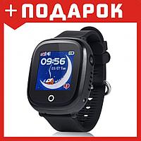 Умные (смарт) часы с GPS для детей Wonlex GW400X Водонепроницаемые (черный)