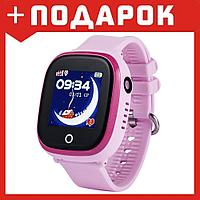 Детские умные часы-телефон Smart baby watch GW400X Водонепроницаемые (розовый)