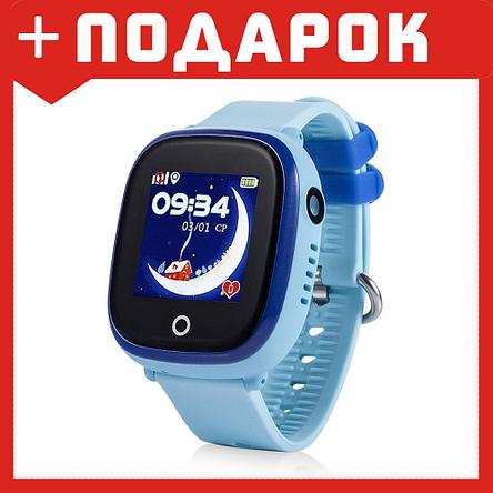 Умные (смарт) часы с GPS для детей Wonlex GW400X Водонепроницаемые (голубой), фото 2