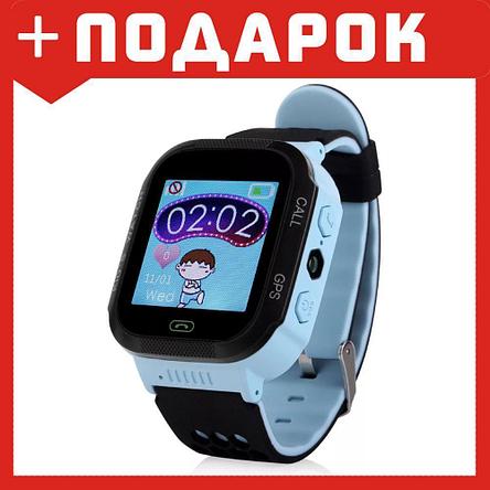 Детские умные часы с GPS Wonlex GW500S голубой, фото 2