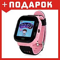 Детские умные часы с GPS Wonlex GW500S розовый