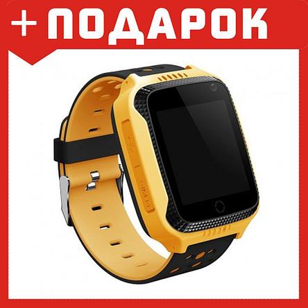 Детские смарт часы Wonlex GW500S желтый, фото 2