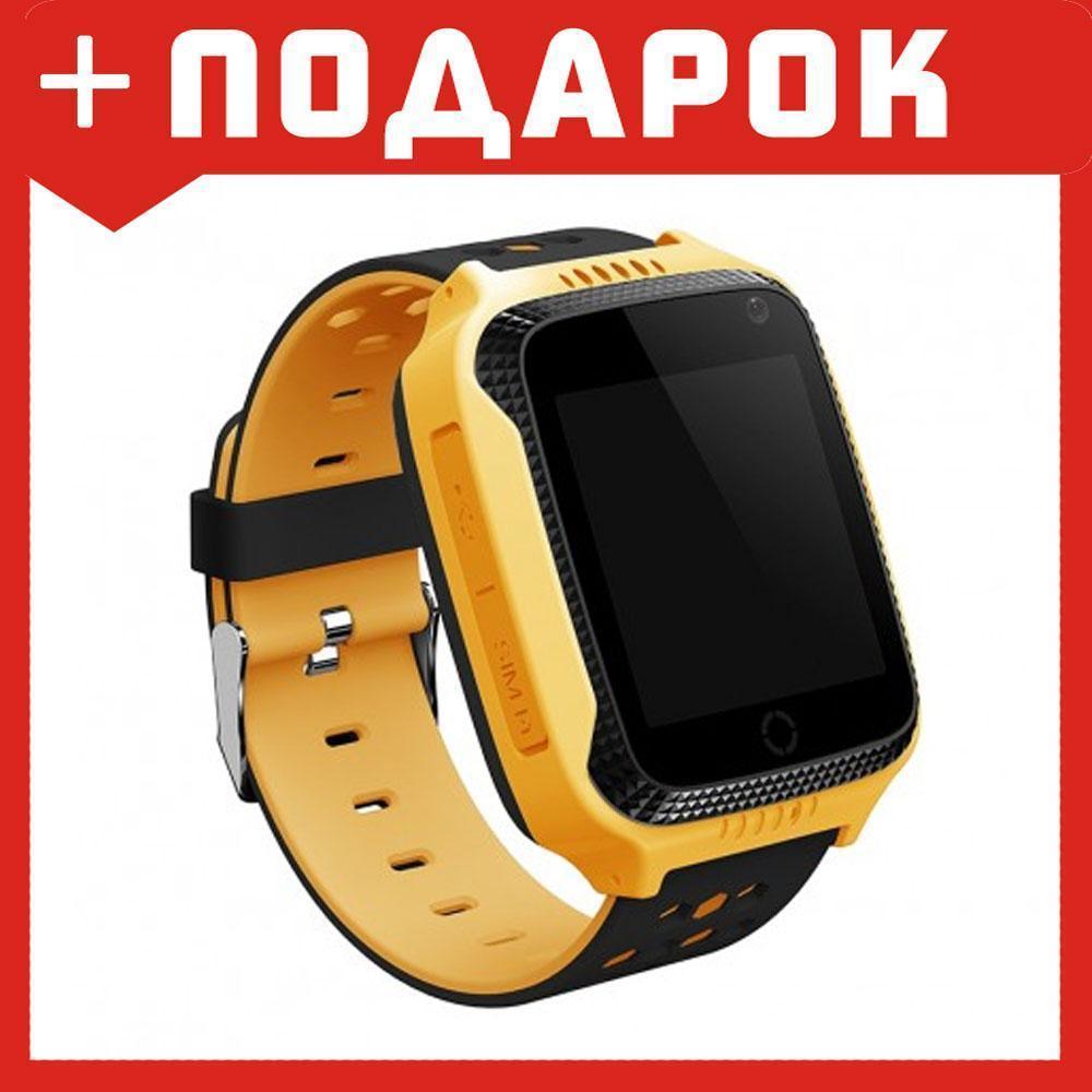 Детские умные часы-телефон Smart baby watch GW500S желтый