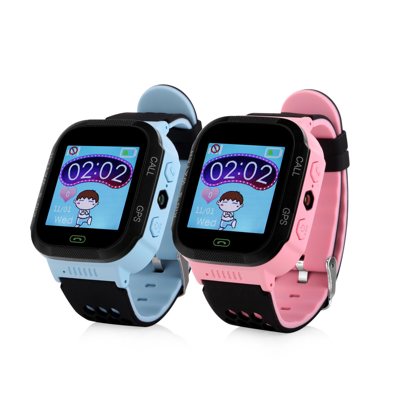 Детские умные часы-телефон Smart baby watch GW500S желтый - фото 5 - id-p87718282