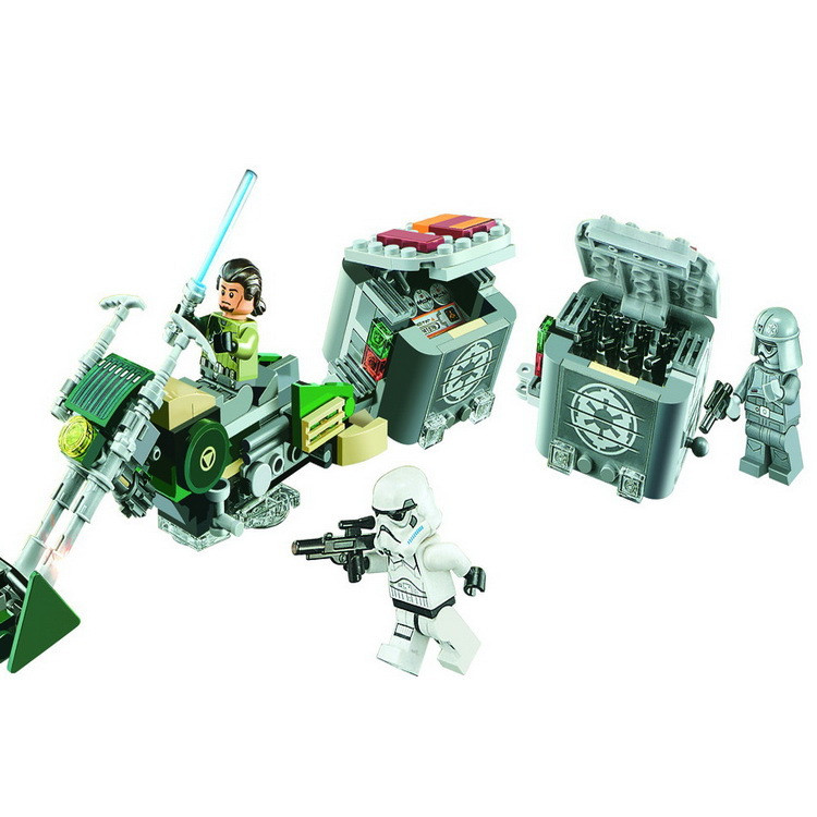 Детский конструктор Bela Star Wars арт. 10574 "Скоростной спидер Кэнана", аналог LEGO Star Wars 75141 - фото 3 - id-p87720525
