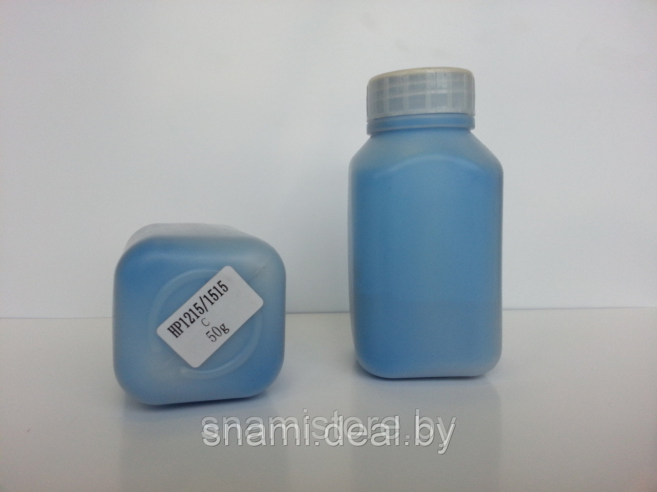 Тонер HP CLJ 1215/1515/2025 синий 50 гр. бутылка (ASC Premium) - фото 2 - id-p4301445