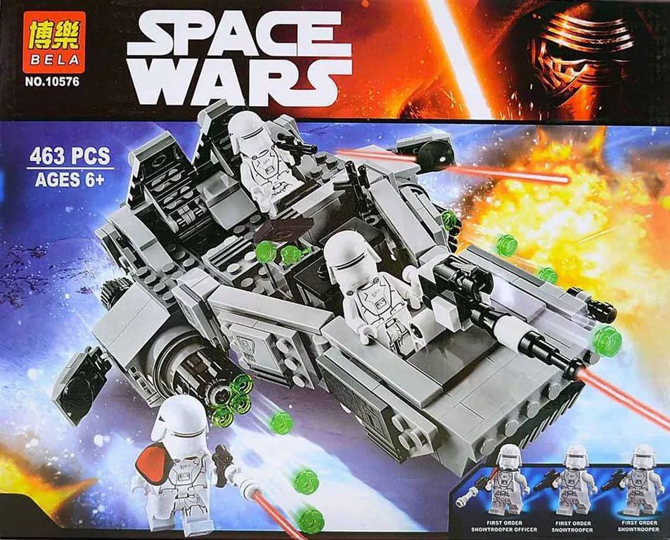 Детский конструктор Bela Star Wars арт. 10576 "Снежный спидер Первого Ордена", аналог LEGO Star Wars 75100 - фото 2 - id-p87720722