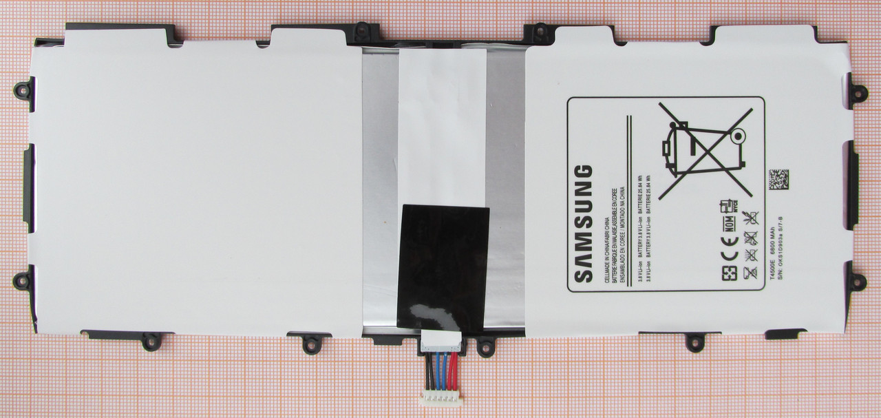 Аккумулятор (батарея, АКБ) T4500E для Samsung Galaxy Tab 3 10.1, фото 1
