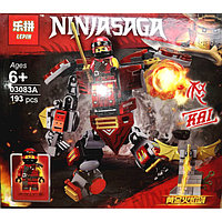 Конструктор Lepin 03083А Ninjasaga Робот Кая 193 детали