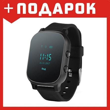 Детские умные часы-телефон Smart baby watch T58 GW700 (Черный), фото 2