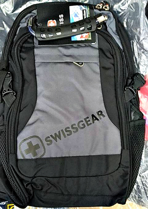 Рюкзак SwissGear с audio выходом для наушников - фото 1 - id-p87770055