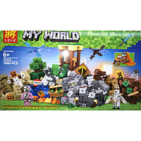 Конструктор Lele My World 33232 "Верстак (Крафт) 2.0" (аналог Lego Minecraft 21135) 1000 деталей