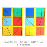 Вкладыши "Сложи квадрат" 1-й уровень РБ, фото 3