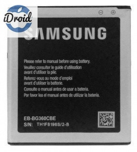Аккумулятор для Samsung Galaxy Core Prime G360H, Prime VE G361H (EB-BG360CBC, BG360CBE) оригинальный - фото 1 - id-p87489033
