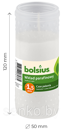 Bolsius 1,5 дня-35шт. в упак.
