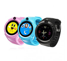 Детские умные часы-телефон Smart baby watch Q360 (Черный), фото 2