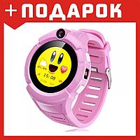 Детские умные часы с GPS Wonlex Q360 (Розовый)