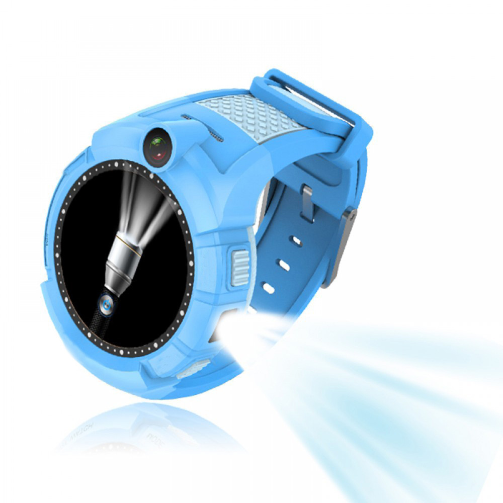 Умные (смарт) часы с GPS для детей Wonlex Q360 (Синий) - фото 6 - id-p87787188